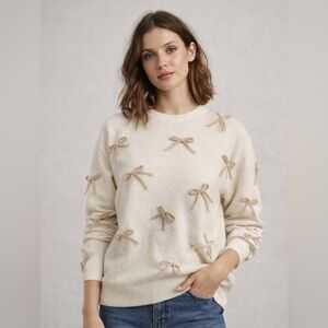 NWT Dreamers Bow Sweater